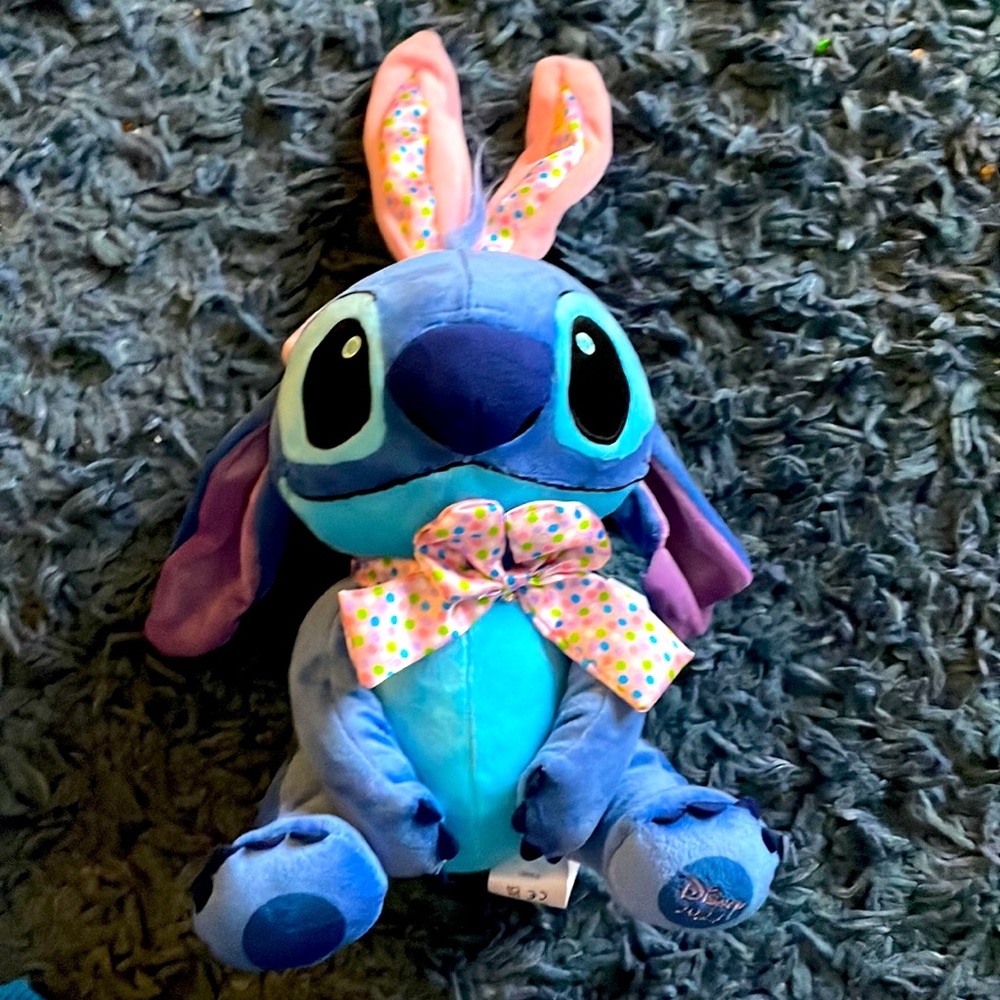 Disney Easter Stitch plush toy